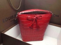 ルイ・ヴィトンコピー バッグ LOUIS VUITTON 2014春夏新作 クロコダイル レディース バケツかばん ハンドバッグ ブーゲンビリア M91674-1