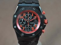 オーデマピゲAudemars Piguet Royal Oak Chrono DLC/LE Black dial A-7750自動巻き