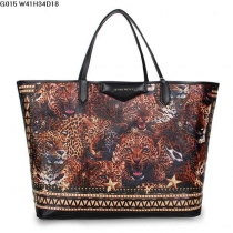 ジバンシー コピー バッグ GIVENCHY 2014秋冬新作 オシャレ プリント 柄 通勤 通学 レディース トートバッグ ブラック G015-63