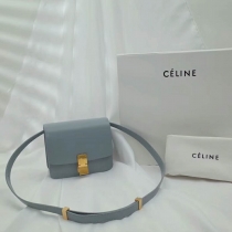 セリーヌ偽物バッグ CELINE 2024新作 カーフスキンボックスのスモールクラシックバッグ 164183