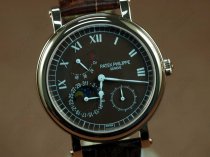 パテックフィリップPatek Philippe Calatrava 5054 Power Reserve RG/LE Brown Asian Auto自動巻き