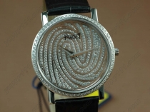 ピアジェPiaget Altaplano Fingerprint WG Diamonds Swiss Quartzクオーツ