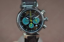 ルイヴィトンLouis Vuitton Tambour Chronograph SS Jap Qtz C/w Boxクオーツストップウォッチ