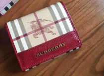 2024新品 バーバリーコピー 財布 BURBERRY 超人気 レディース コインケース 三つ折財布 burqb161225-45