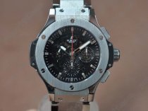 ウブロHublot Big Bang 44mm SS Black dial A-7750自動巻き