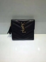 サンローランコピー 財布 2017美作Yves Saint Laurent 三つ折り タッセルコンパクト財布 350503-5