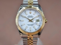 ロレックスRolex Datejust Men TT Swiss Eta 2836-2自動巻き