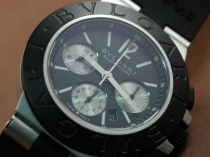 ブルガリBvlgari Diagono Aluminium Chrono SS PVD RU C F自動巻き