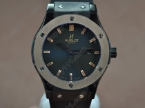 ウブロHublot Big Bang 45mm PVD/RG/RU Black dial Asia Eta 2824-2 Auto自動巻き