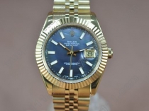 ロレックスDatejust Men YG Swiss Eta 2836-2自動巻き