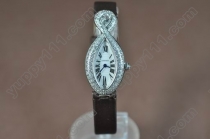 カルティエCartier Ladies WG Diamonds/Sapphire Baignoireクオーツ