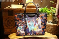 ジバンシー コピー バッグ GIVENCHY 2014秋冬新作 オシャレ プリント 柄 通勤 通学 レディース トートバッグ G015-55