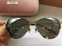 2024春夏新作 ミュウミュウコピー サングラス MIUMIU レディース UVカット 眼鏡 mmglass160123-1