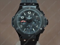 ウブロHublot Big Bang 44mm PVD/RU Black Dial Asian自動巻き