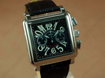 フランクミュラーFranck Muller H Size Conquistador SS/LE Black Manual 手巻き