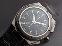 IWC Ingenuier Chronograph SS black自動巻き