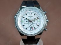 ブライトリング Breitling Bentley 30s Chrono SS White Dial auto Movement自動巻