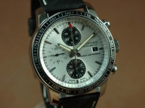 ショパールChopard watches Mile Miglia Chrono Grand Prix Ed SS/LE Wht A-7750腕時計