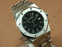 オーデマ・ピゲAudemars Piguet Royal Oak Jumbo 39mm SS/SS Black Swiss Eta 2824-2自動巻き