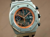 オーデマ・ピゲAudemars Piguet Royal Oak Chrono SS/LE Black A-7750自動巻き