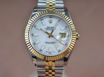 ロレックスRolex Datejust Men TT Swiss Eta 2836-2自動巻き