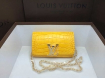 ルイヴィトンコピー LOUIS VUITTON バッグ 2014新作 クロコダイル クラシック 大人気! レディース 斜めがけバッグ/パーティーバッグ イエロー M91479-5