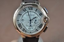 カルティエCartier Ballon Bleu de Cartier RG/White Japan OS20クオーツストップウオッチ