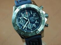 ブライトリングBreitling Skyland Avenger Chrono SS/RU Blue A-7750自動巻き