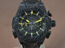 ウブロHublot Big Bang King Power F1 Limited Carbon case Black A-7750自動巻き