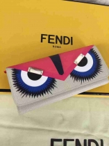 フェンディコピー 財布 2024春夏新作 FENDI 男女兼用 高品質 モンスター 二つ折り長財布 fdwallet160703-7