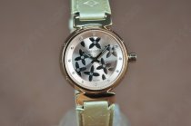 ルイヴィトンLouis Vuitton Tambour Ladies Lovely Diamonds RGクオーツ