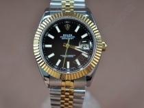 ロレックスRolex Datejust Men TT Swiss Eta 2836-2自動巻き