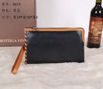 2014秋冬新作 ボッテガヴェネタコピー バッグ BOTTEGA VENETA 高級感 牛革 メンズ カジュアル セカンドバッグ·ポーチ ブラック 8615-2