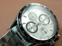 タグホイヤーTag Heuer Carrera 41mm SS/SS White Asian 7750自動巻き