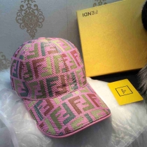 フェンディコピー 帽子 FENDI 2025春夏新作 男女兼用 キャンバス 日除け ハット 野球帽 fdicap160405-1