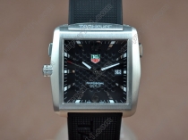 タグホイヤーTag Heuer Tiger Woods Golf SS/RU Black Swiss Ronda Quartzクオーツ