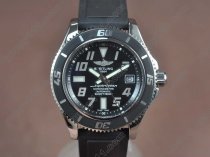 ブライトリングBreitling SuperOcean 42mm SS/RU Black Ultimate Edition A-2824自動巻き