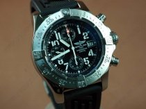 ブライトリングBreitling Skyland Avenger Chrono SS/RU Black A-7750自動巻き