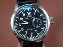 IWC Watches Big Pilot SS/LE Black Black Asia Auto 25J自動巻き