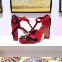 ドルチェ&ガッバーナコピー 靴 2024秋冬新作 D&G 高品質 レディース 刺繍 パンプス dgshose161109-15