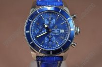 ブライトリングBreitling Superocean Heritage Chrono SS/LE Blue A-7750自動巻き