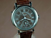 パテックフィリップPatek Philippe Calastrava Classic SS Case Brown Dial Brown Strap Japan Automatic自動卷き