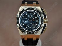 オーデマ・ビゲAudemars Piguet Montoya Limited Ed RG/LE Black A-7750自動巻き