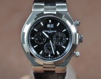 ヴァシュロンコンスタンタンVacheron Constantin Overseas SS/LE Black Asian Automatic 自動巻き