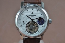 ヴァシュロンコンスタンタンVacheron Constantin Patrimony Regulator Tourbillon SS/LE White Flying Tourbillonトゥールビヨン