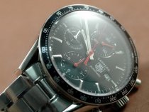 タグホイヤーTag Heuer Carrera 41mm SS/SS Black Asian 7750自動巻き