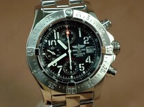 ブライトリングBreitling Skyland Avenger V2 SS/SS Black A-7750自動巻き