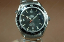 オメガOmega Seamaster Planet Ocean 42.5mm Black Bezel Eta 2824-2自動卷き