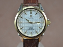 オメガOmega Deville TT White Dial Swiss Eta 2834-2自動巻き