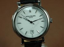 パテックフィリップPatek Philippe Calastrava 5053 WG White Dial Asia 2813自動巻き